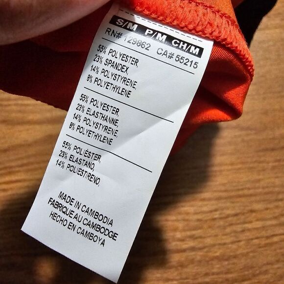 Nike Clemson Tigers PE Pre Hyperstrong Football Sleeve Elbow Protector Orange S - Picture 11 of 11